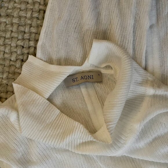 St. Agni Second Skin Tencel Knit Top - Picture 8 of 8